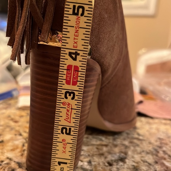 NWT - MICHAEL KORS SZ-10 REENA STUDDED Tall OTK Boots -approx 4” HEEL in ORIGINA - Picture 12 of 12